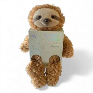 Snuggle Buddy Sloth Heat and Hug Adorable Plush New In Box
